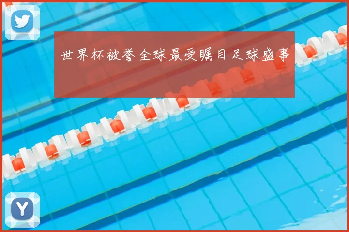 世界杯被誉全球最受瞩目足球盛事
