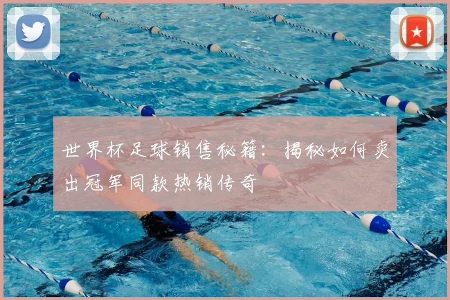 世界杯足球销售秘籍:揭秘如何卖出冠军同款热销传奇